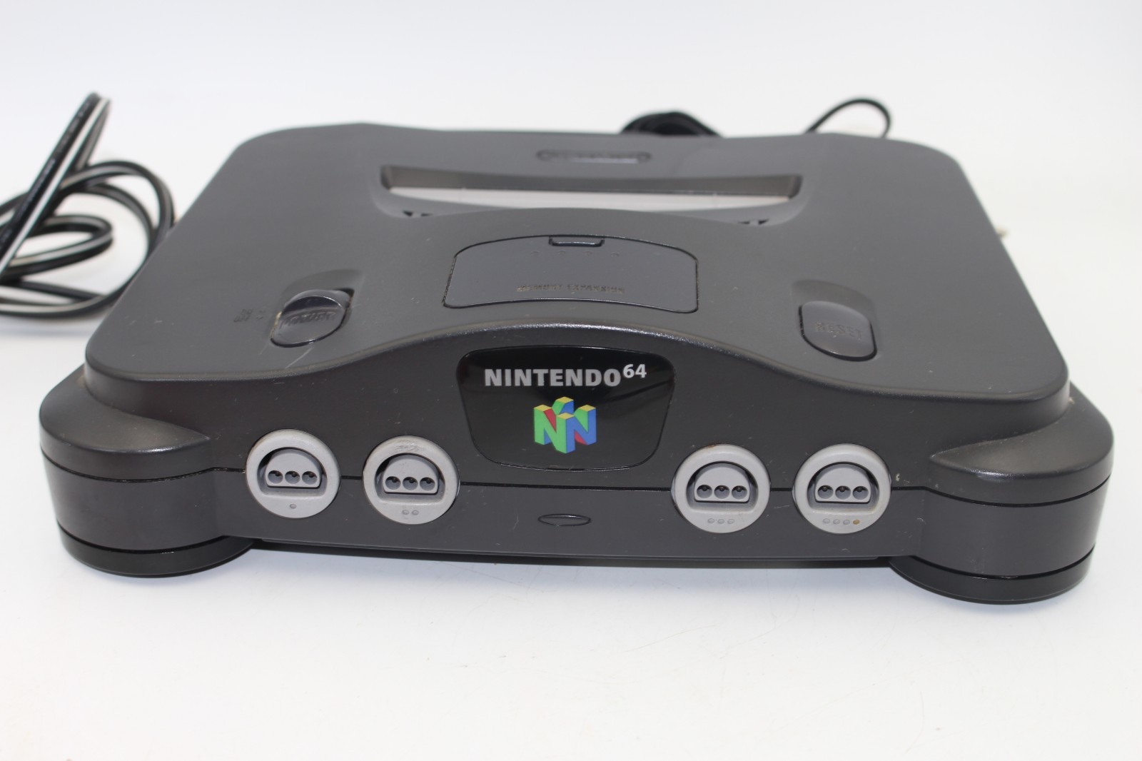Nintendo 64 Gray Console NUS-001(USA) NTSC-U/C w/ Controller & Cables Tested