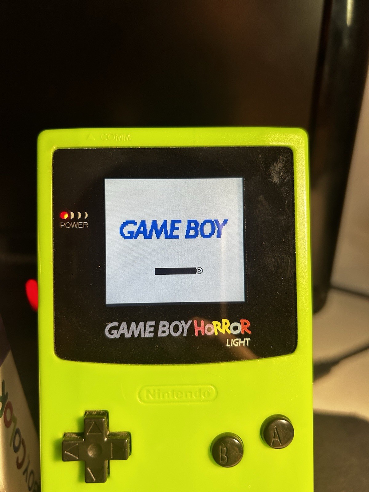 Game Boy Color W/IPS screen & (box From China)