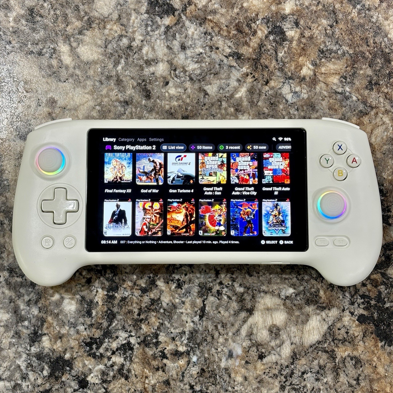 Anbernic RG577 Gaming Handheld, 256GB + 256GB Card, Custom Setup Ready To Play