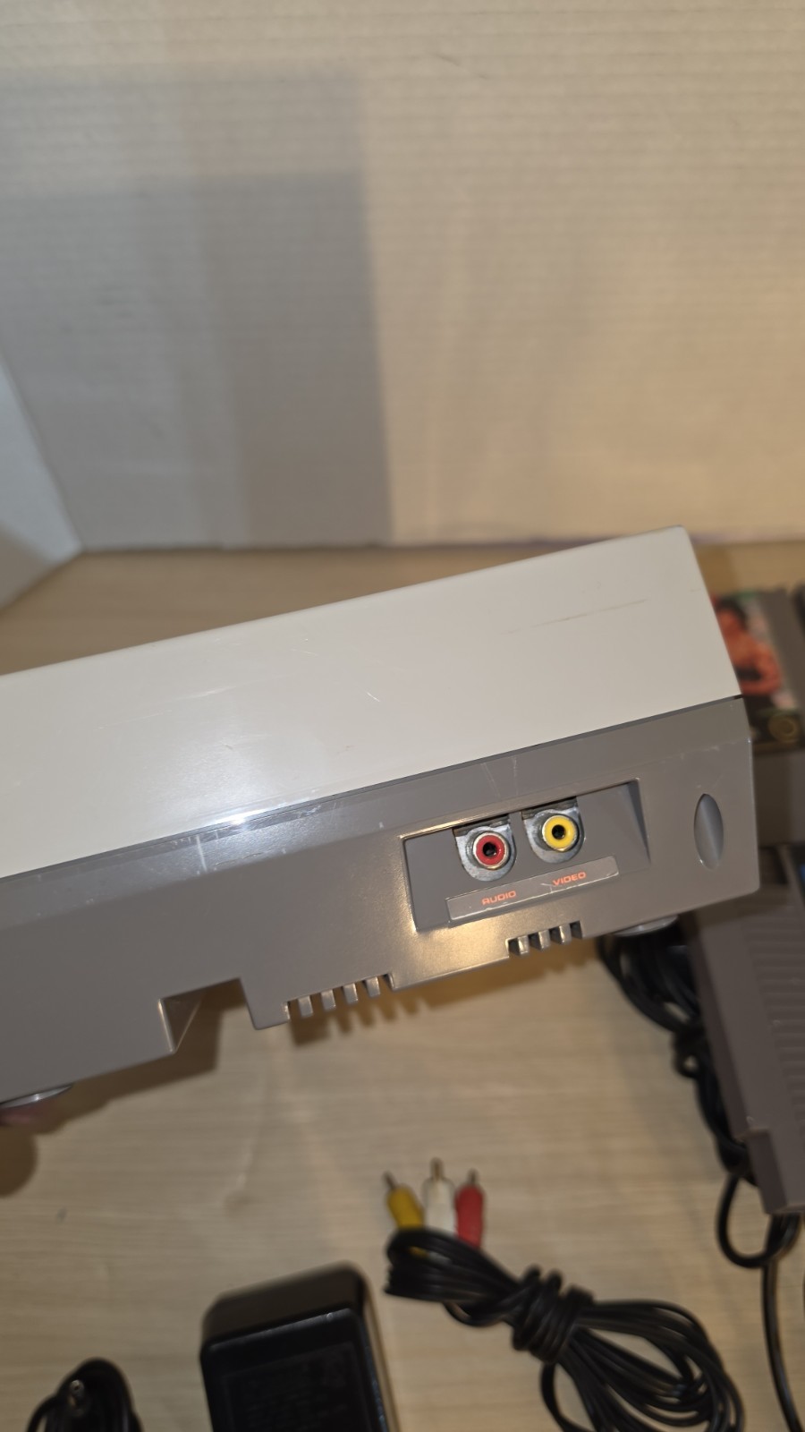 Nintendo NES Action Set Home Console Lot 4 Games – Tested And Works, Read D