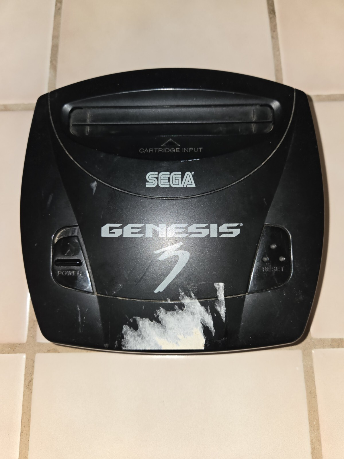 SEGA Genesis 3 Core System Tested Works with Power and rca cords 2 controllers