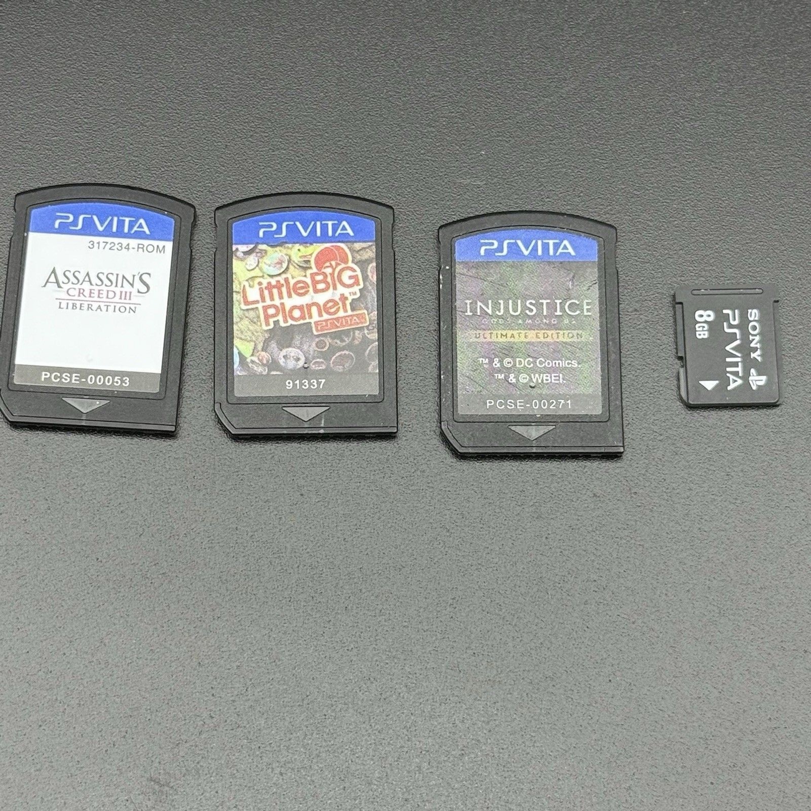 PS Vita PCH-1001 Bundle Console – Charger, RARE Vault Case & 3 Games! FAST SHIP!