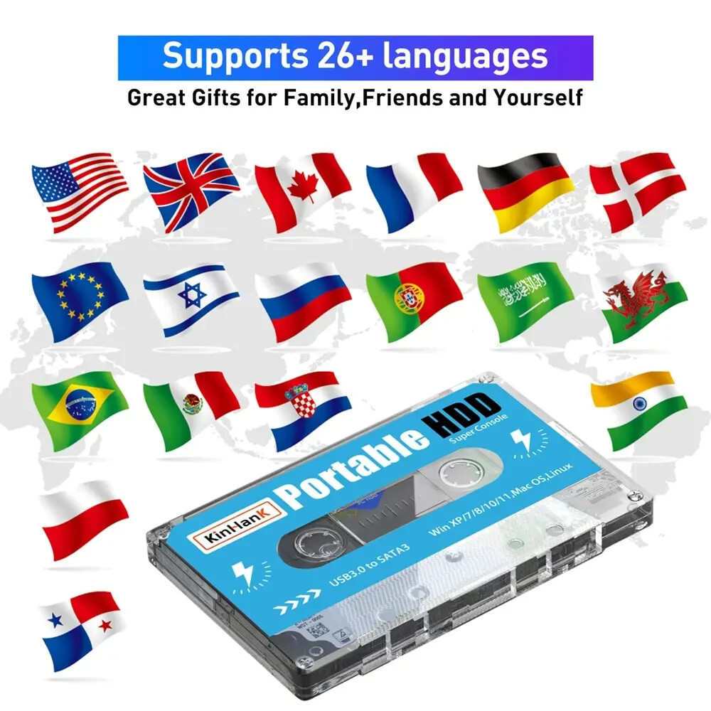 Super Console 17.6oz Game HDD 100000 Video 70 Émulateurs For Dc / Mame / Ss *
