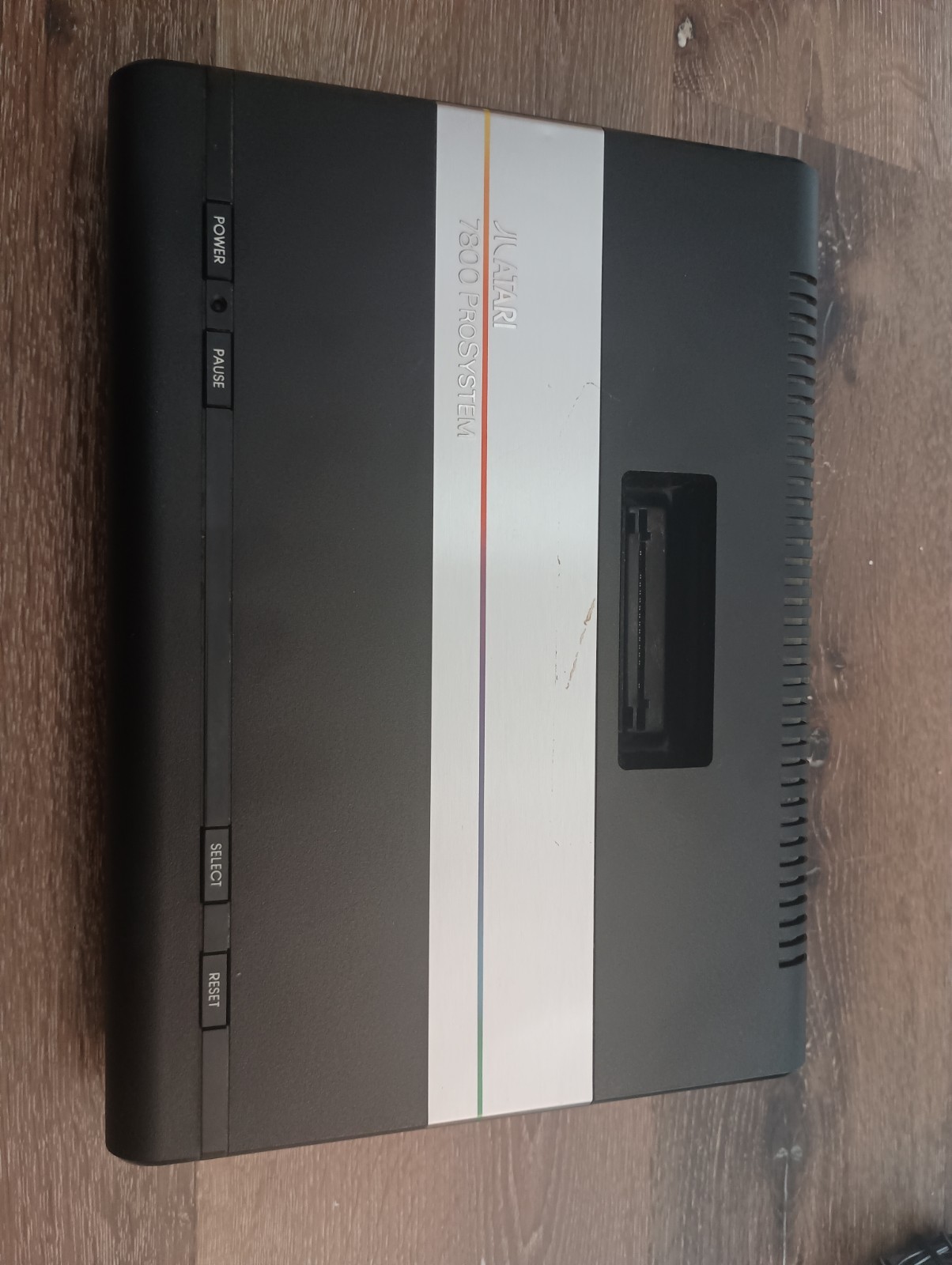 READ Atari 7800 ProSystem Console w/ 2 Controllers and Cords Tested and Working