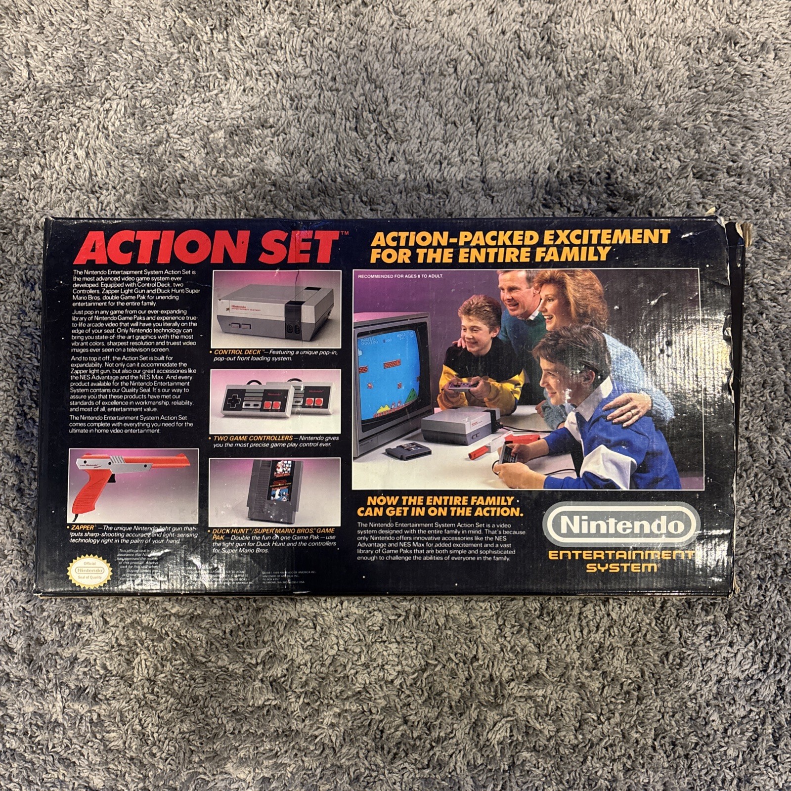 Nintendo NES Action Set Console – Boxed With Accessories – Refurbished