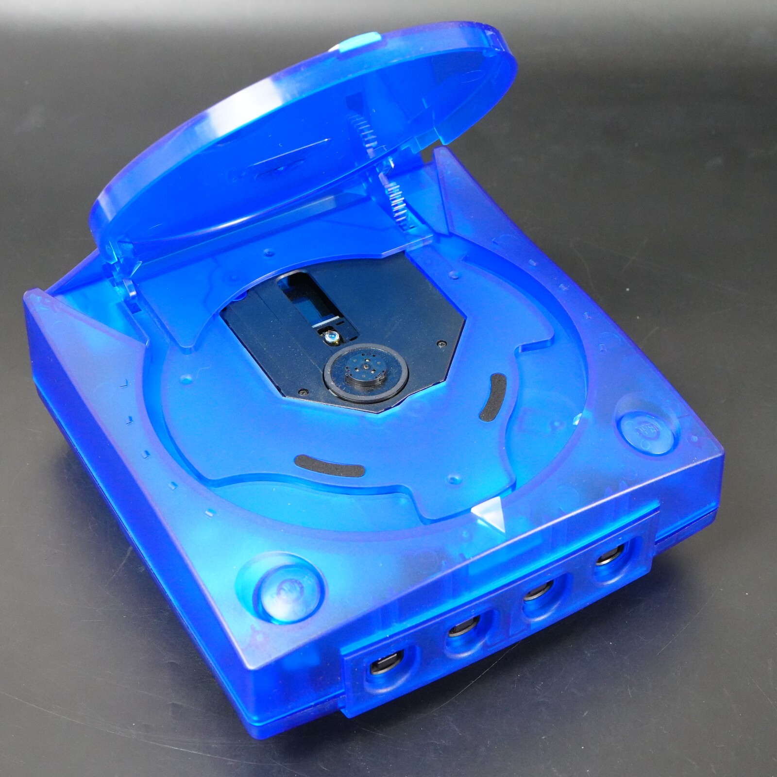 SEGA Dreamcast VA1 Console Translucent Blue Shell, Power Supply MOD NTSC-J