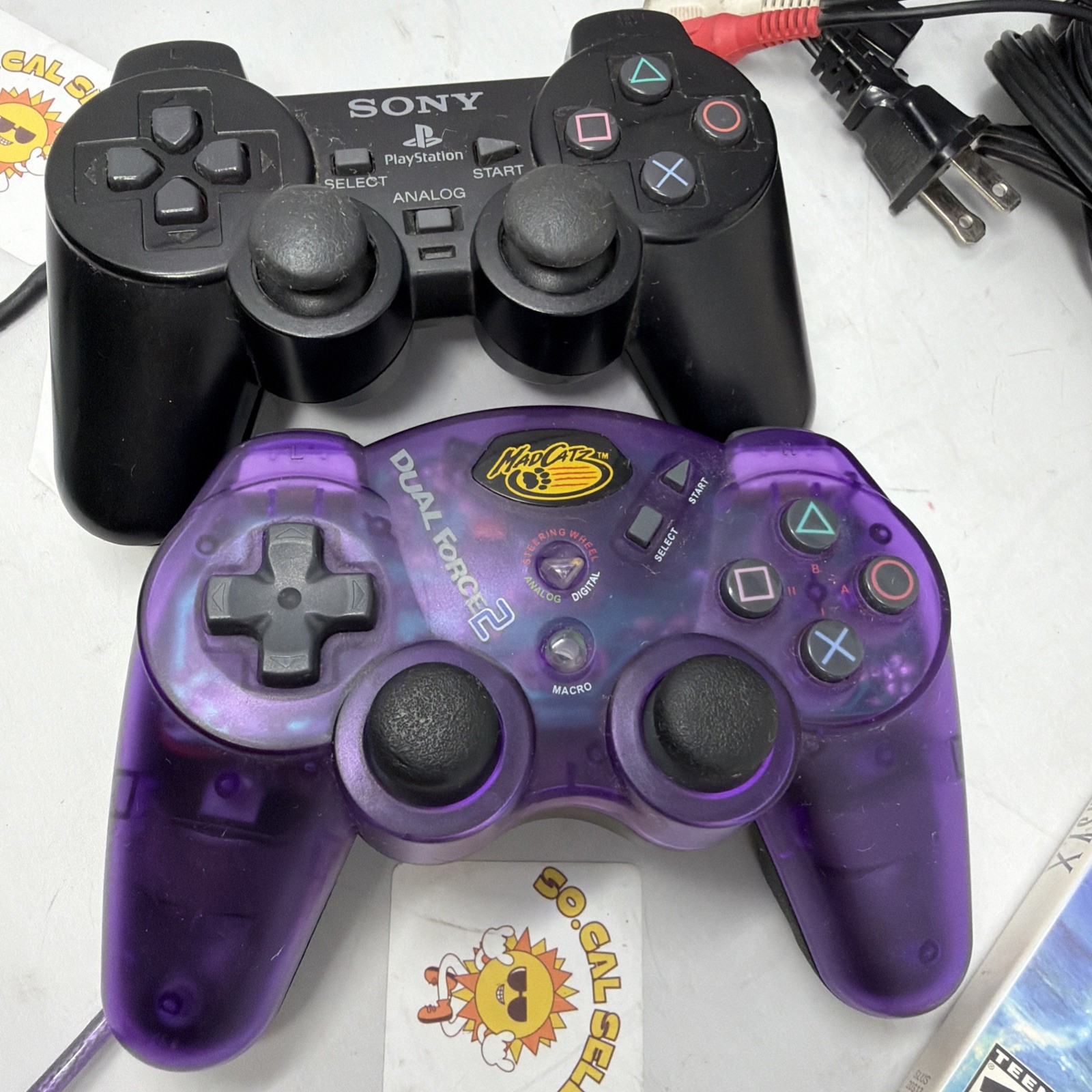 Sony PlayStation 2: Fat Console (SCPH-30001) w/FFX, 1 OEM DualShock 2, 1 Mascara