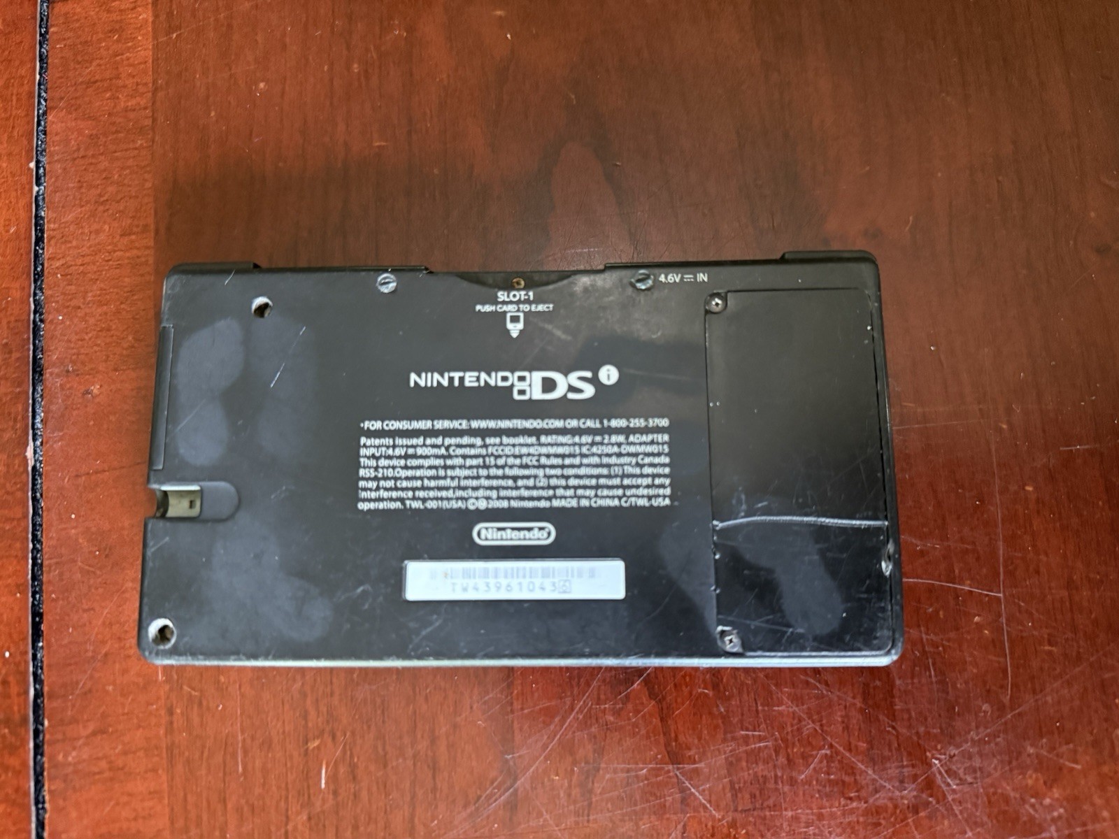 Nintendo DS DSI TWL-001 Handheld Console System Black TESTED Working /Charger