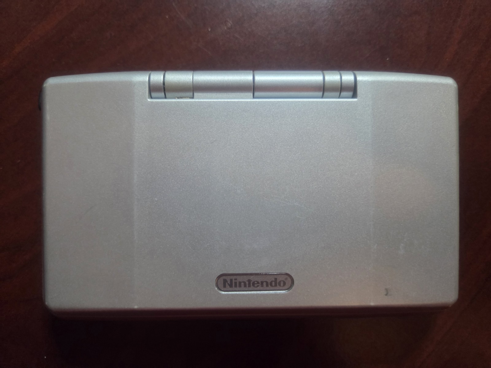 Nintendo DS NTR-001 Silver Handheld System with Touch Screen, Headphone Jack