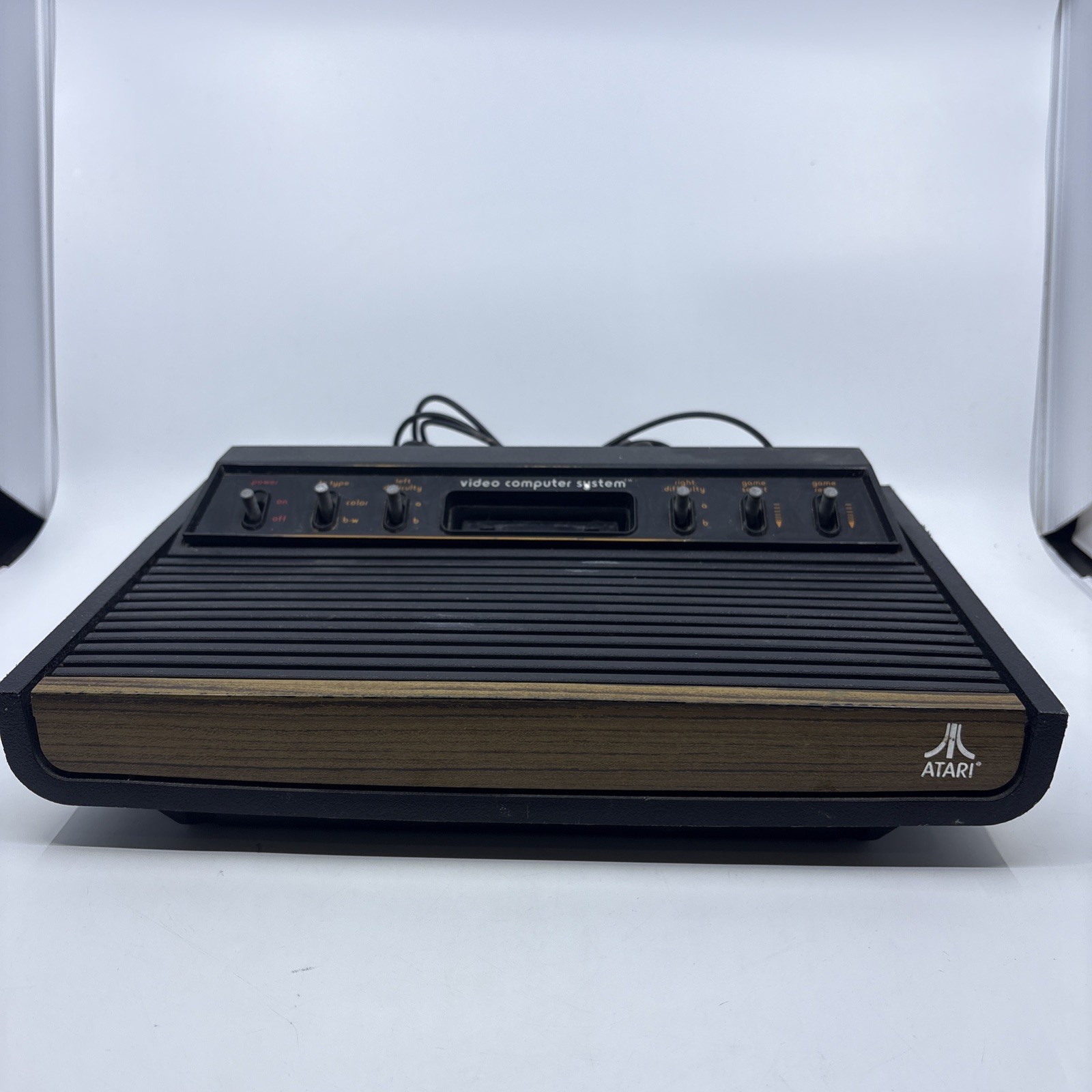 Atari CX2600 ‘Heavy Sixer’ Six Switch Console Sunnyvale CA Early F Series TESTED