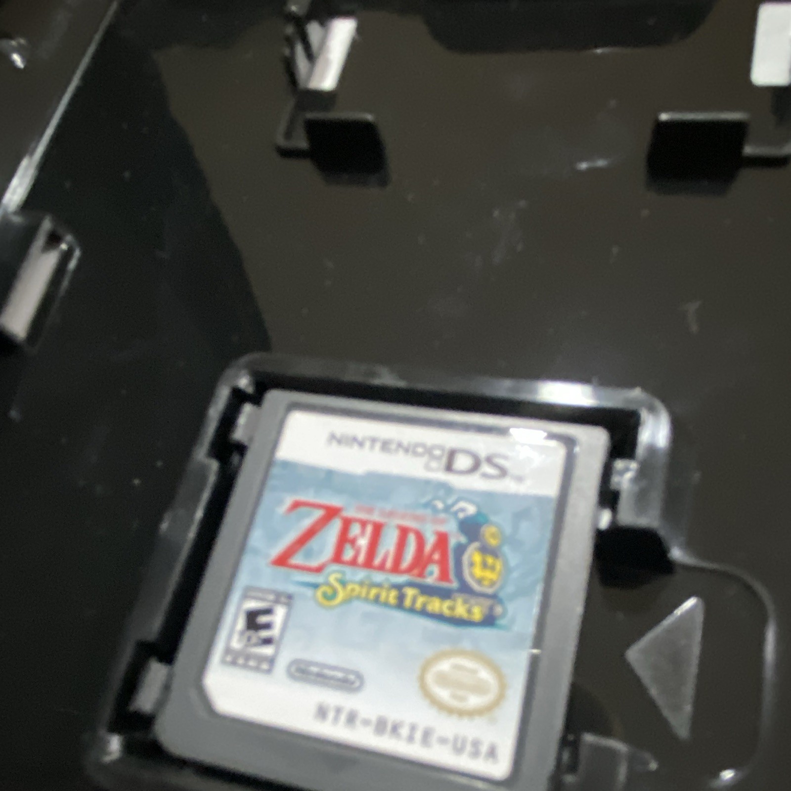 Nintendo DSi Zelda Phantom Hourglass Sticker White/Blue Wi-Fi NTSC-U/C 2007