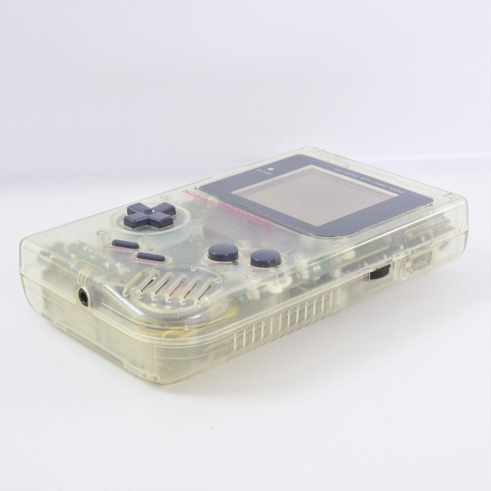 Gameboy Bros. CLEAR Console DMG-001 Boxed Original Classic Nintendo CHINA 036 gb