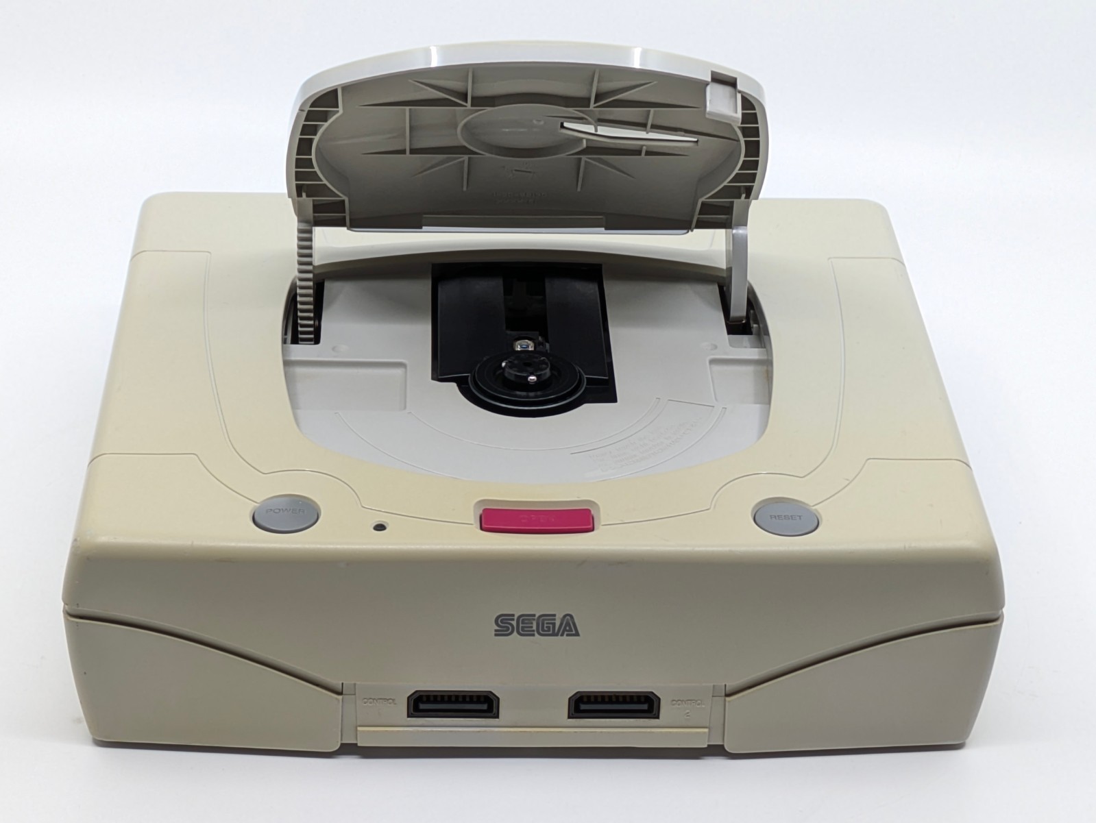 Sega Saturn White HST-3220 NTSC-J Tested w Controller + Touge King the Spirits 2