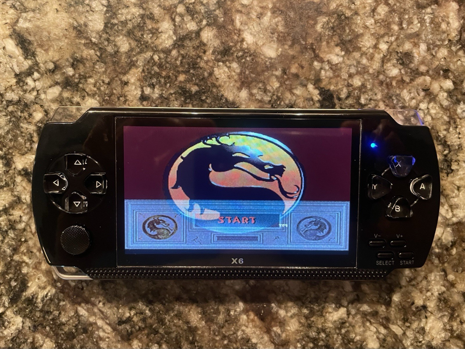 8gb X6 Hand Held Game Console with Exclusive Games