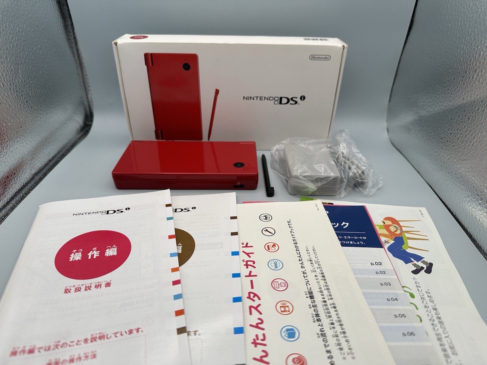 Nintendo DSi Red Complete in Box Japanese Import – Tested, Working, Region Free