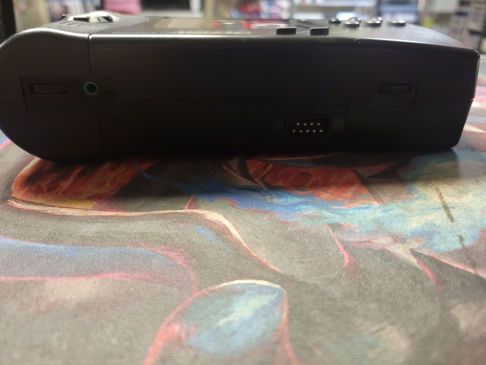 Sega Genesis Nomad MK-6100 Console SOLD AS IS FOR PARTS/REPAIR CLEAN NEEDS WORK