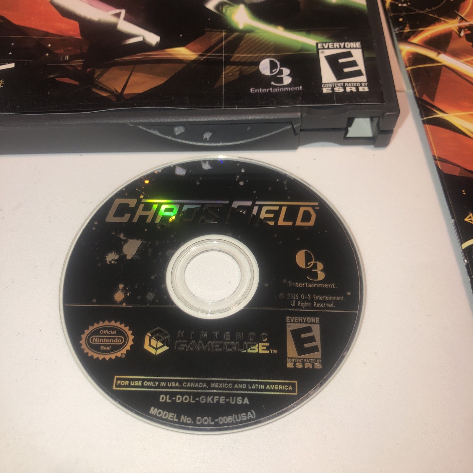 Chaos Field (Nintendo GameCube, 2005) Complete CIB, Excellent