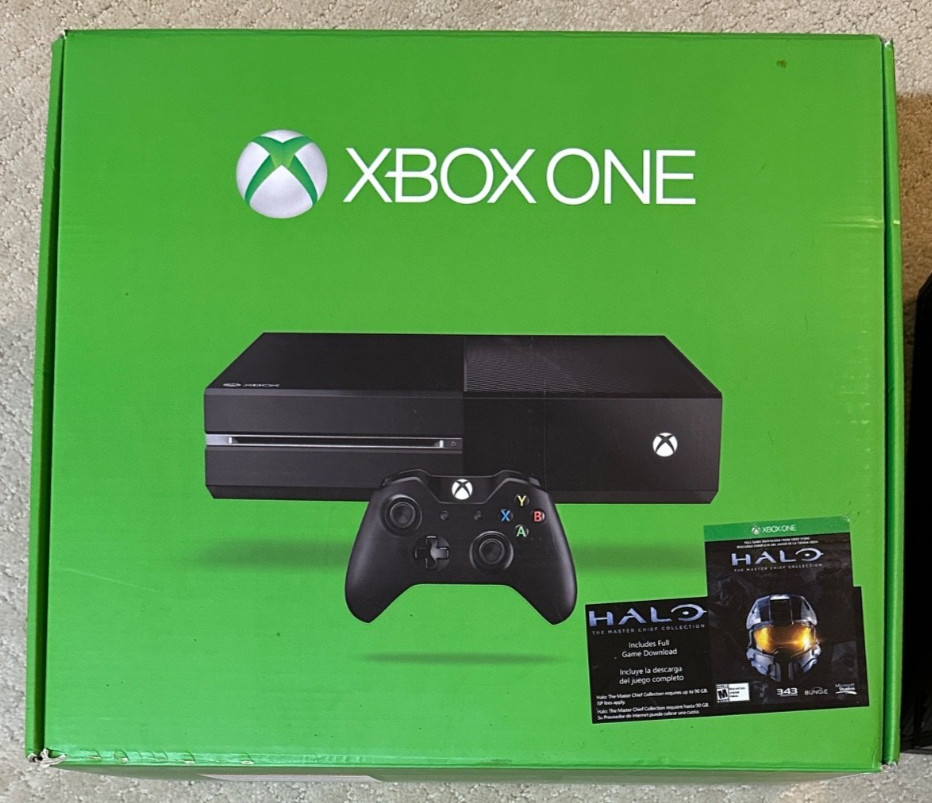 Microsoft Xbox One Model 1540 500GB Black Home Console ONLY w/ Original Box