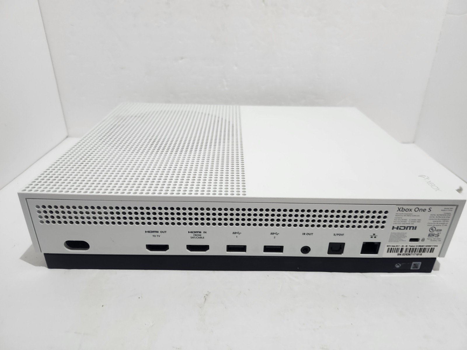 Microsoft Xbox One S White Console System Tested System Only 1681, 500GB