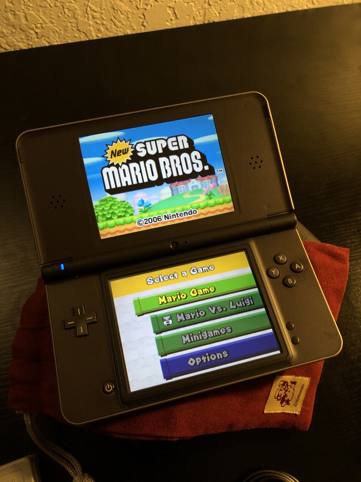 Nintendo DSi XL Bronze Handheld System w/Chargers + Bonus – Clean – Free Ship