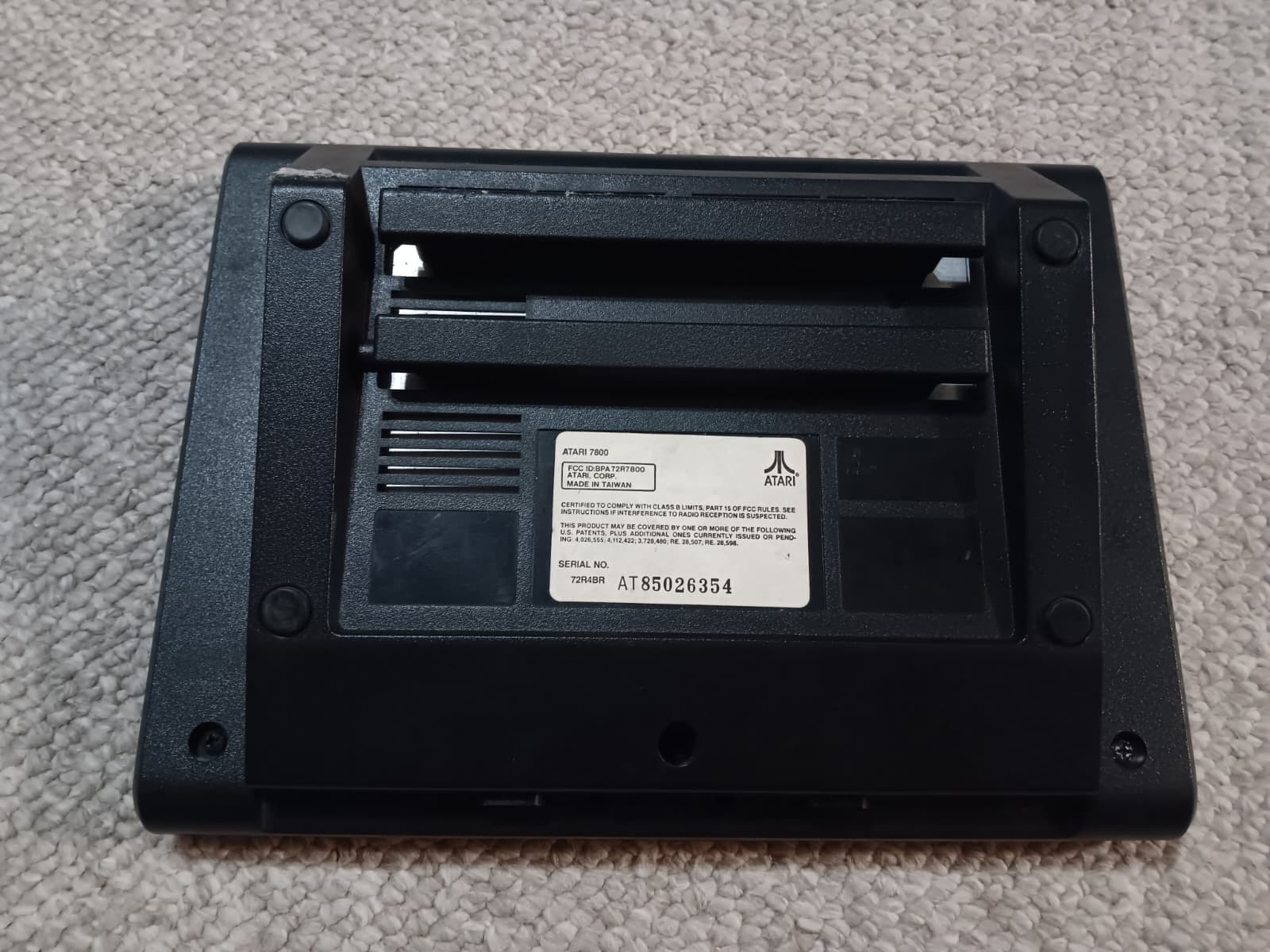 Atari 7800 ProSystem Console RE-CONDITIONED, SWITCHES REPLACED, TESTED, WORKING!