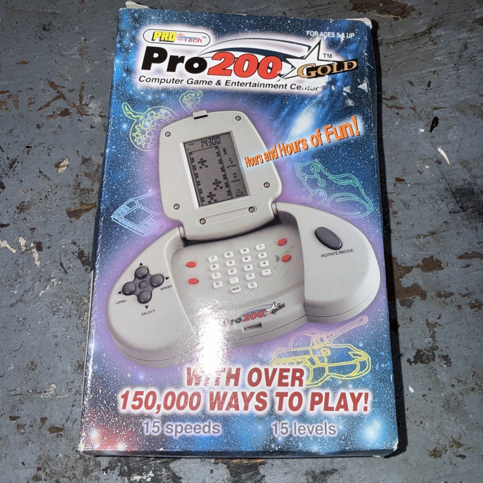 VTG Game Pro-Tech Pro 200 Gaming System (not Tested)