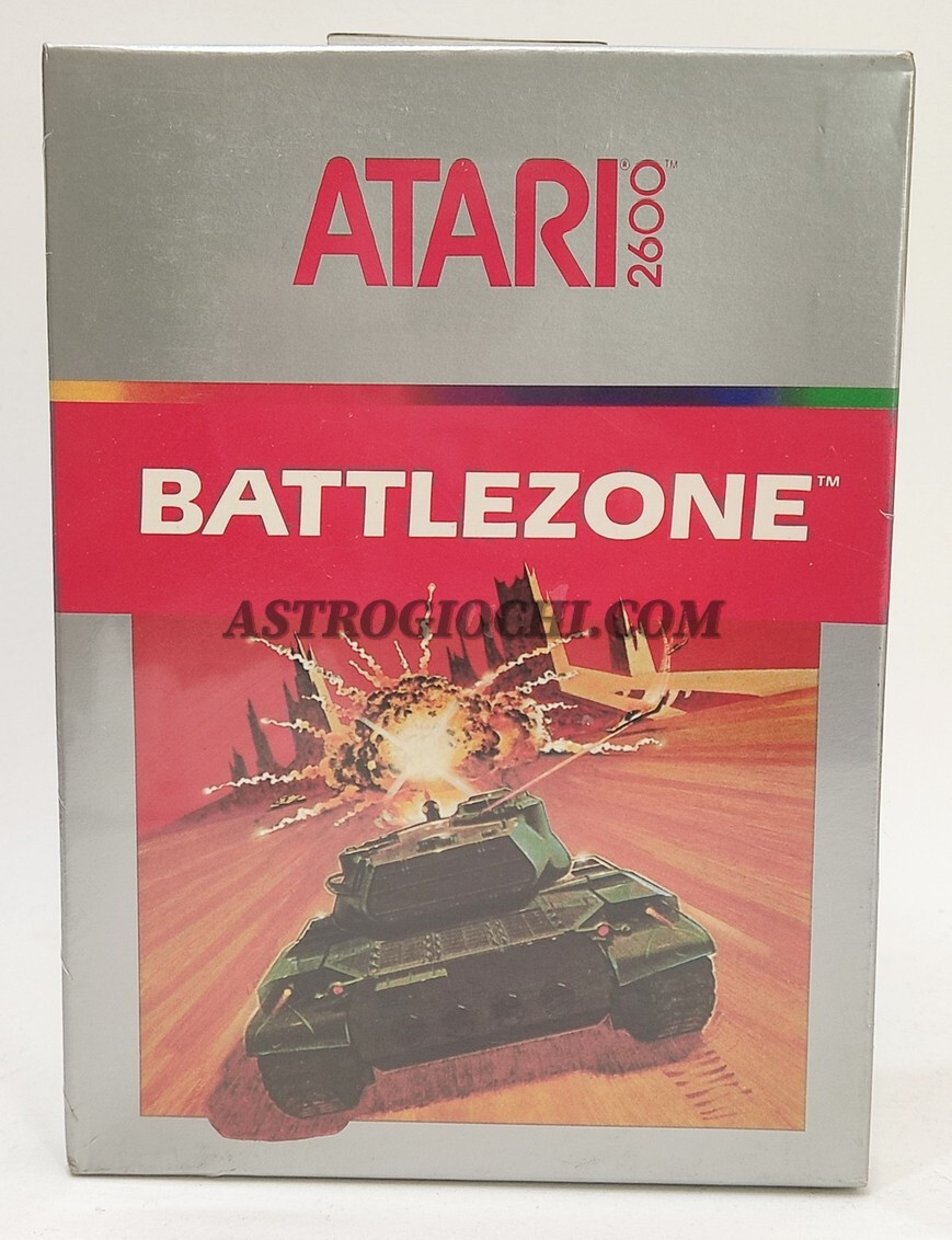 VINTAGE 1987 ATARI 7800 GAME BATTLEZONE CARTRIDGE CX2681 NEW IN SEALED BOX
