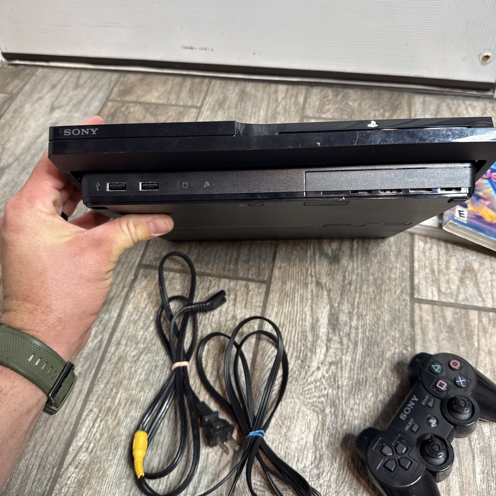 Sony PlayStation 3 Slim 160GB Console CECH-2501A 7 games included
