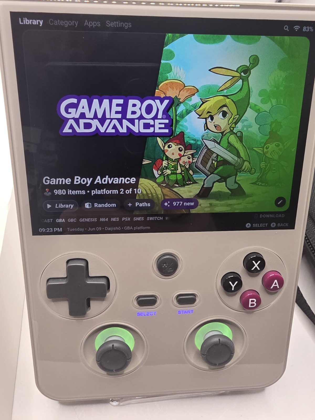 ANBERNIC RG477V 12GB/256GB Retro Gray Loaded Gamma Os 3k Games Ready To Play