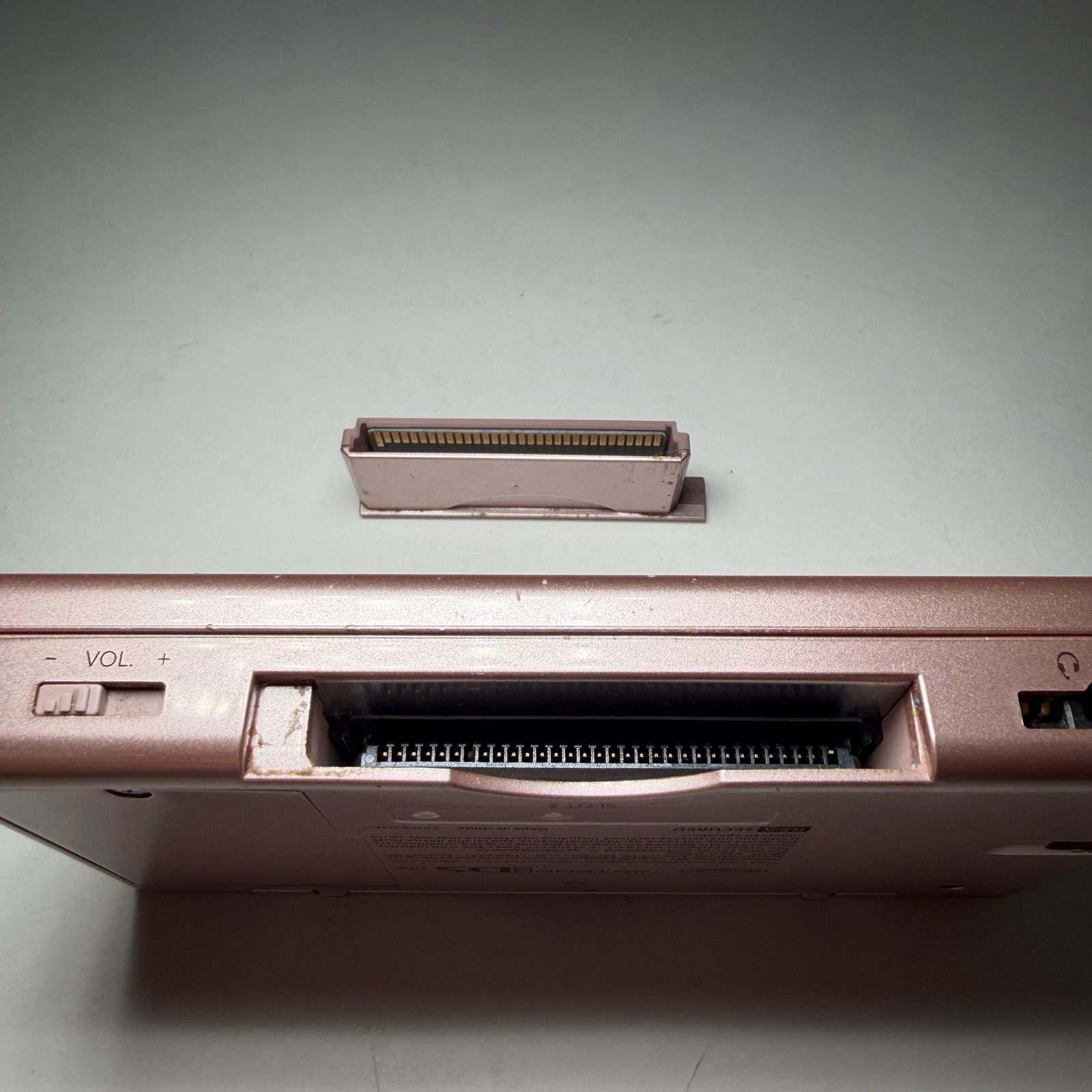 Nintendo DS Lite Console Pink/ Metallic Rose – Tested W/ Charger & No Stylist