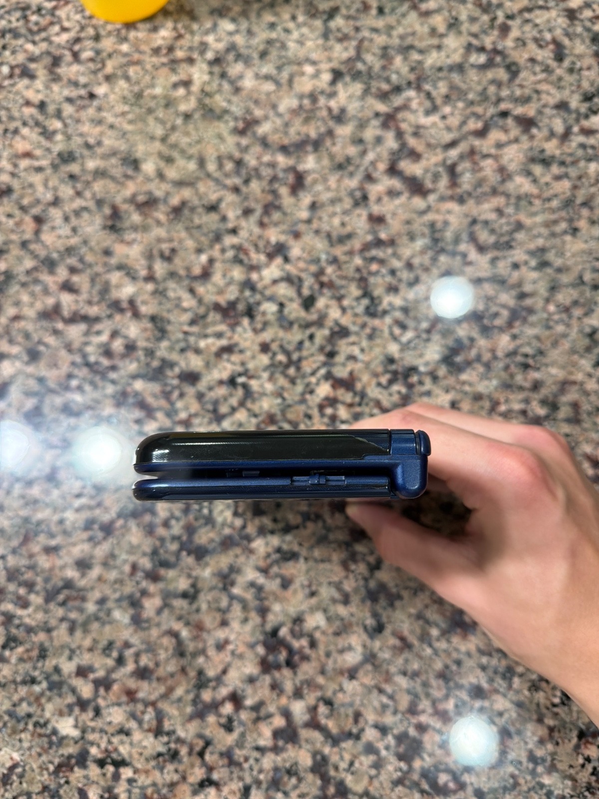 Nintendo New 3DS LL 4GB Handheld Gaming System – Blue – Decent Condition