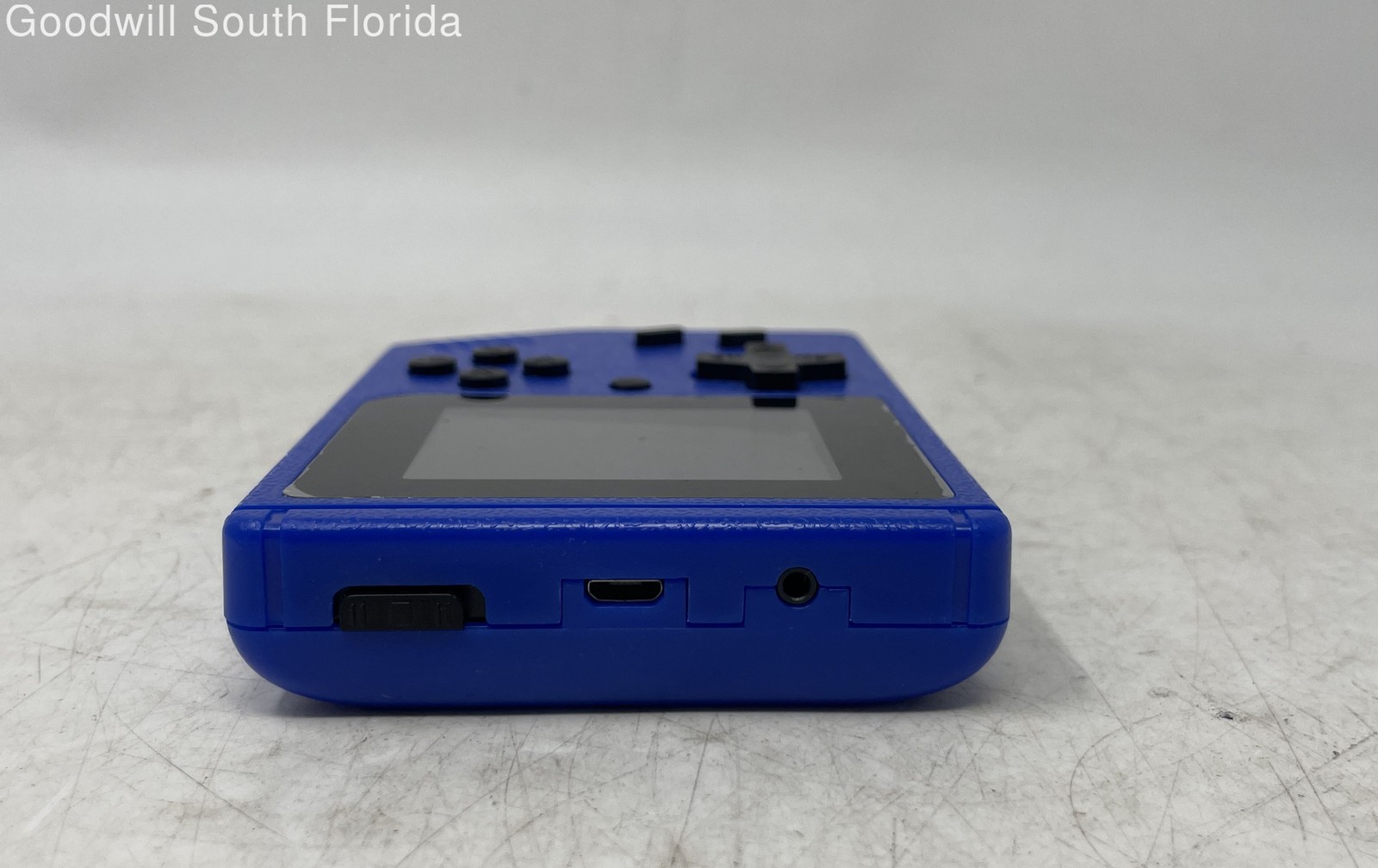 Unbranded Blue Black Portable Handheld Video Game Console Not Tested