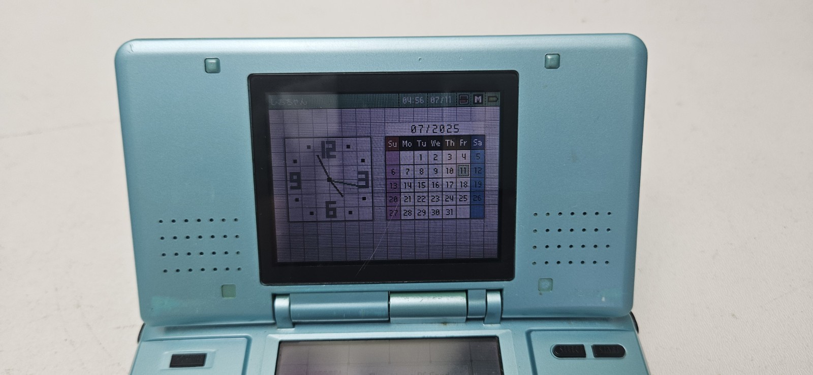 Nintendo DS Original «Fat» Turqoise Blue Works READ DESCRIPTION