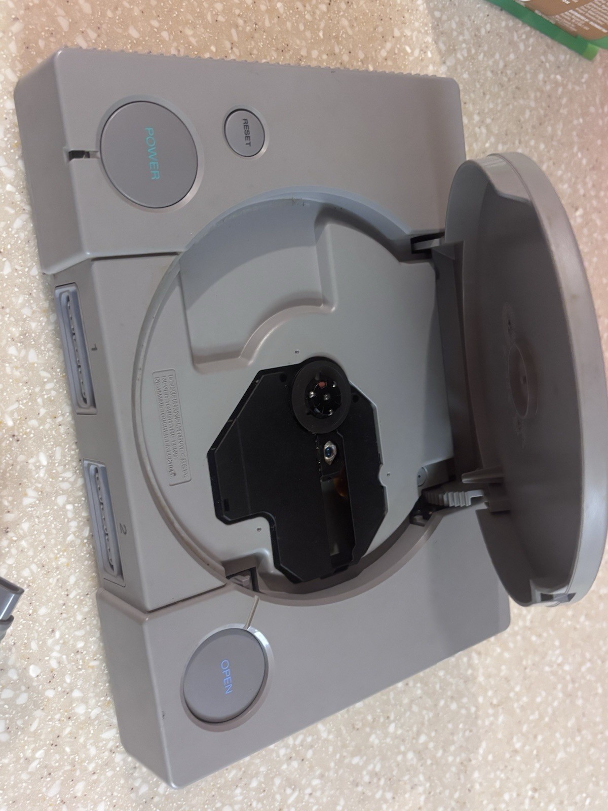 PlayStation 1 PS1 SCPH-7501 Console Bundle w 2 Controllers – Powers On (AS IS)