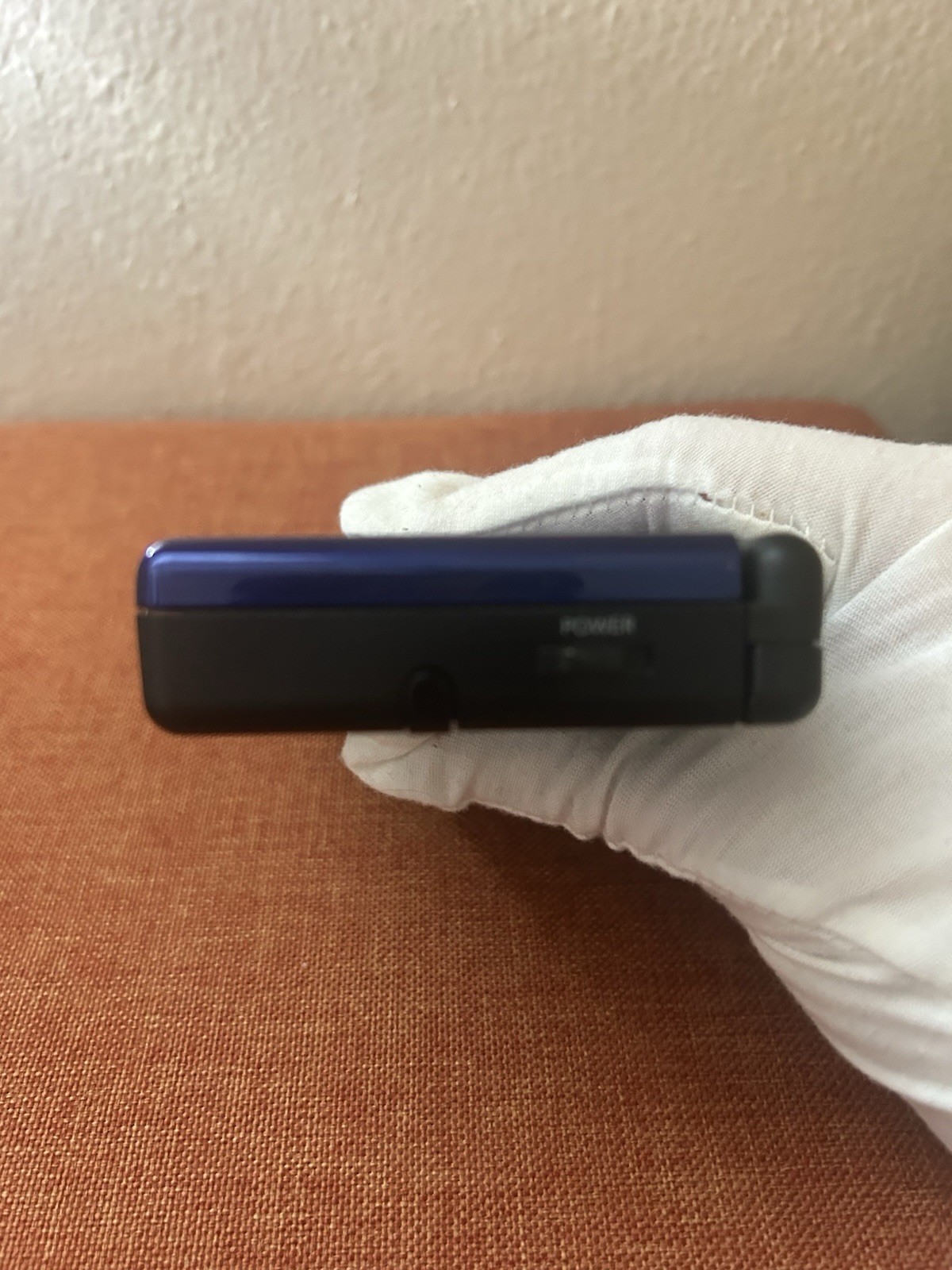 Nintendo DS Lite Blue/Black Great Condition W Charger Stylus And Slot Cover￼￼