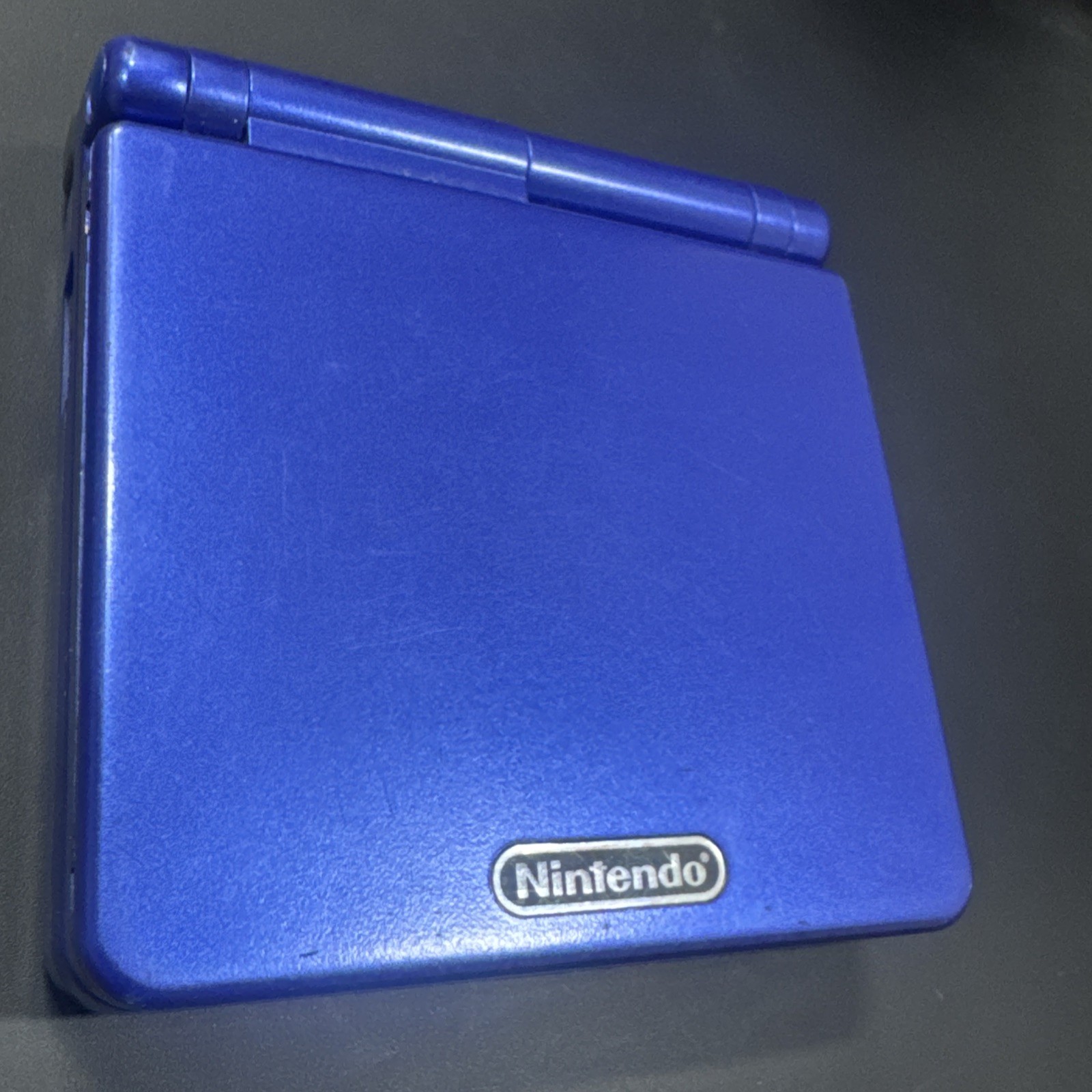 Nintendo Game Boy Advance SP Console – Cobalt Blue – Tested W/ Charger Clean