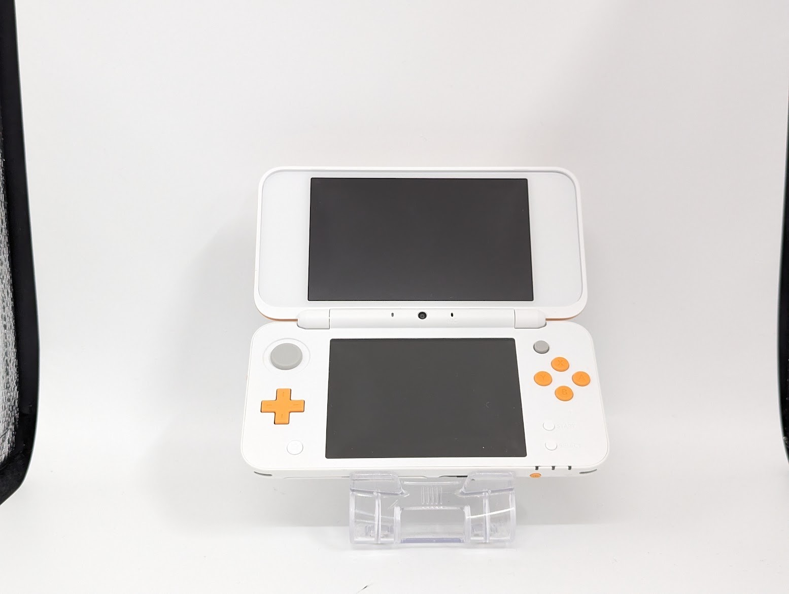 B6784 Nintendo new 2DS console LL XL White x Orange Japan w/box pen manual