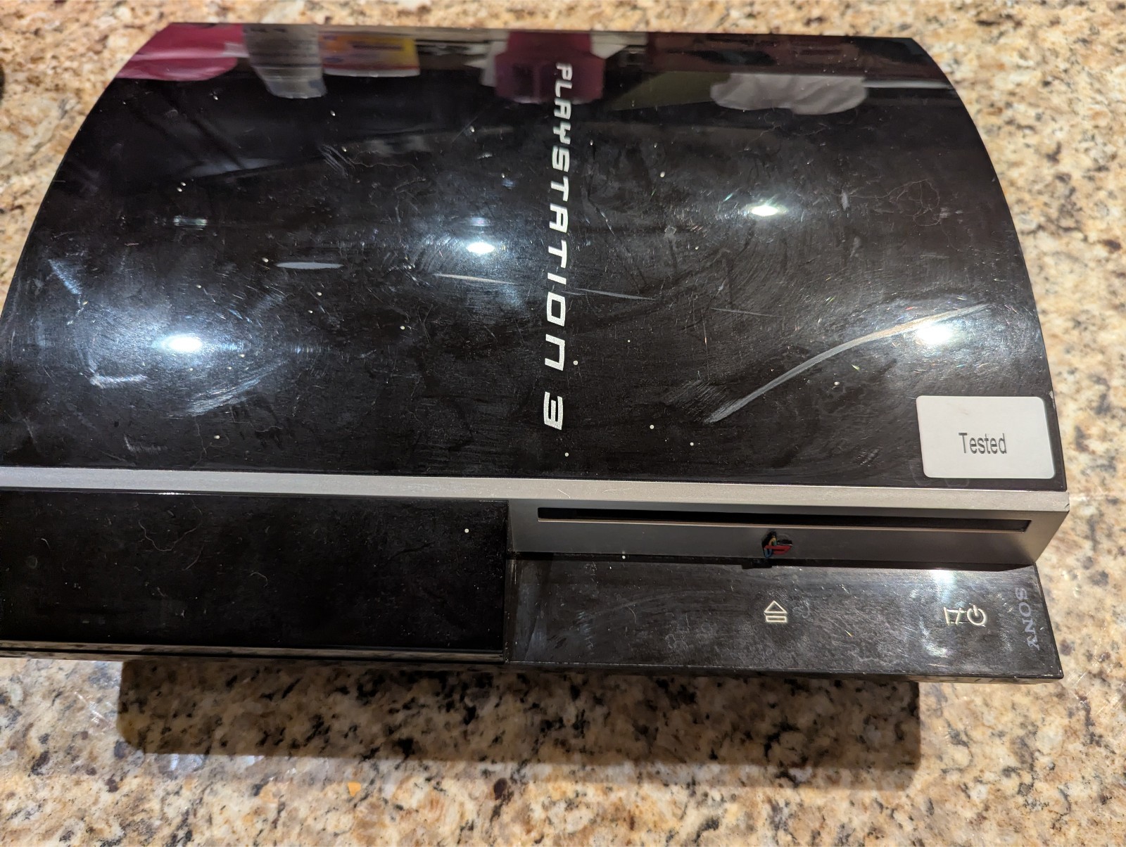 ps3 console 40gb with Infamous 2 and midnight club la complete edition TESTED