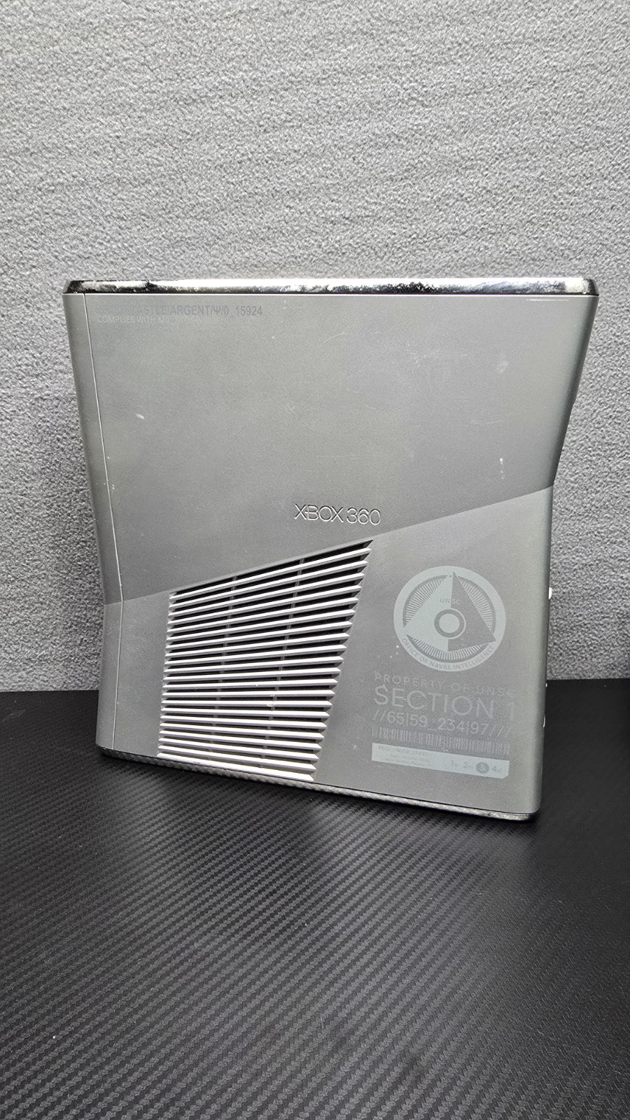 Microsoft Xbox 360 System Halo Reach Console 250GB Console With Wires Tested