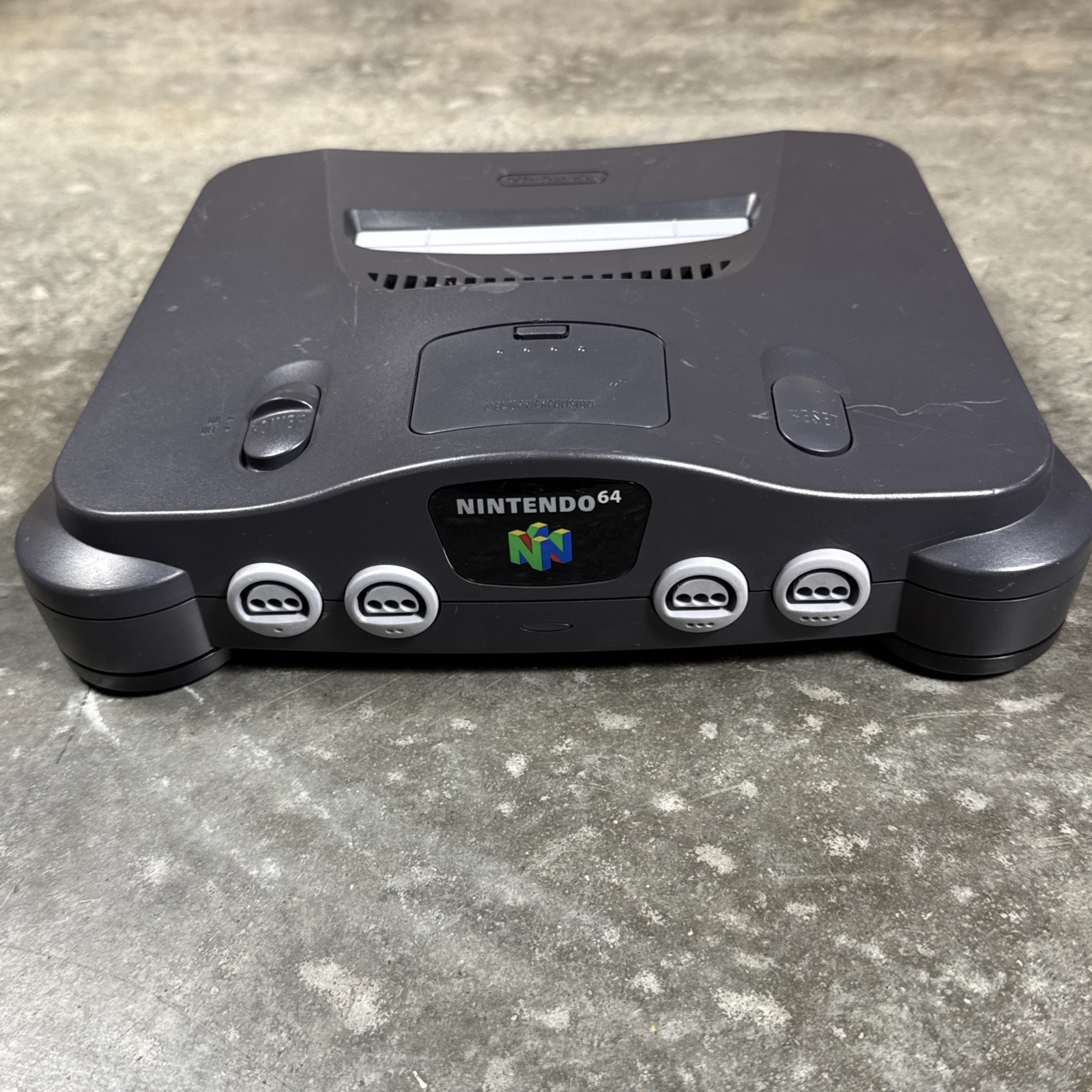 Nintendo 64 N64 Console (NUS-001) w/ Jumper Pak & OEM AV & Power Cables Tested