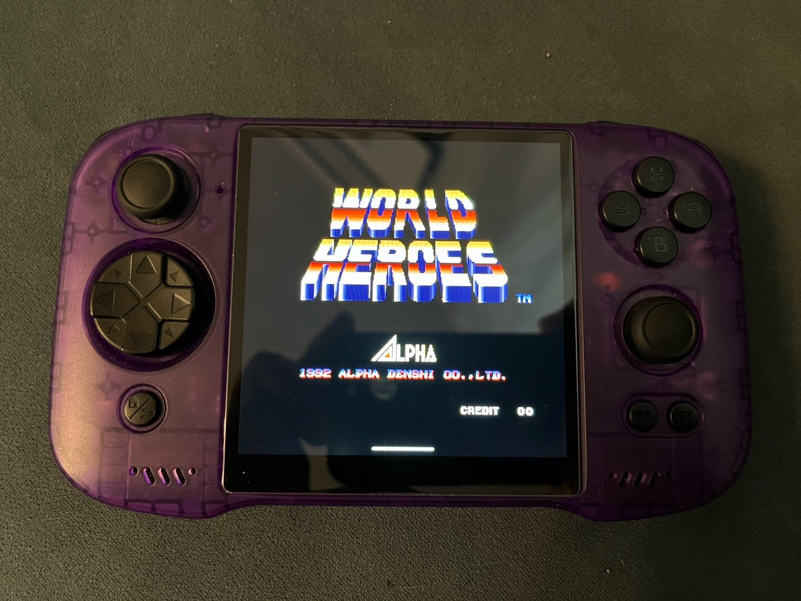 Z-Pocket Game ZPG A1 Unicorn Transparent Purple 6GB RAM 128GB Storage – RARE