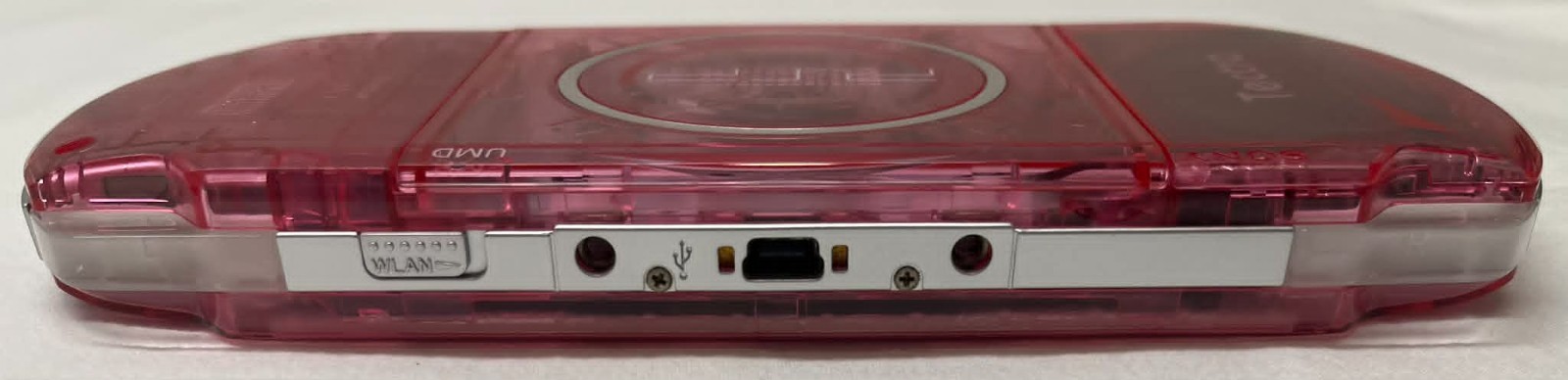 PSP3000 Clear Pink / IPS Screen / Battery / Sony Charger / Region Free / 32GB