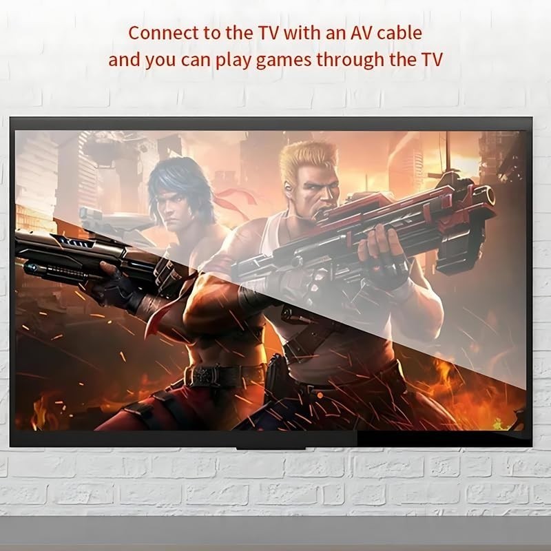 S7 Handheld Game Console 620 Built-in Games 2 Player AV Out Rechargeable Retro