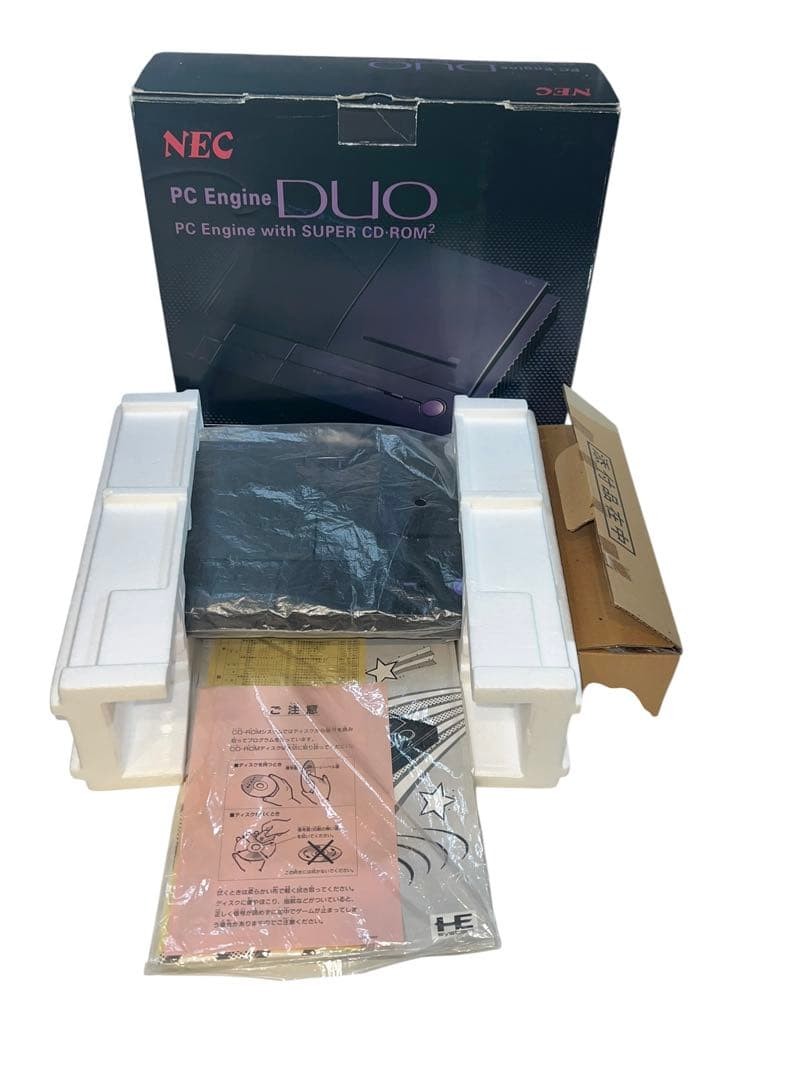 NEC PC Engine DUO [Near Mint] Tested Box & Manual retro game s2180M