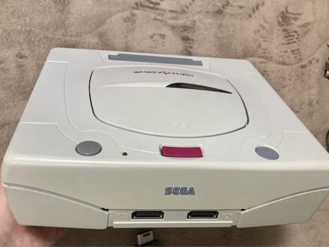SEGA Saturn WHITE Console Tested Work