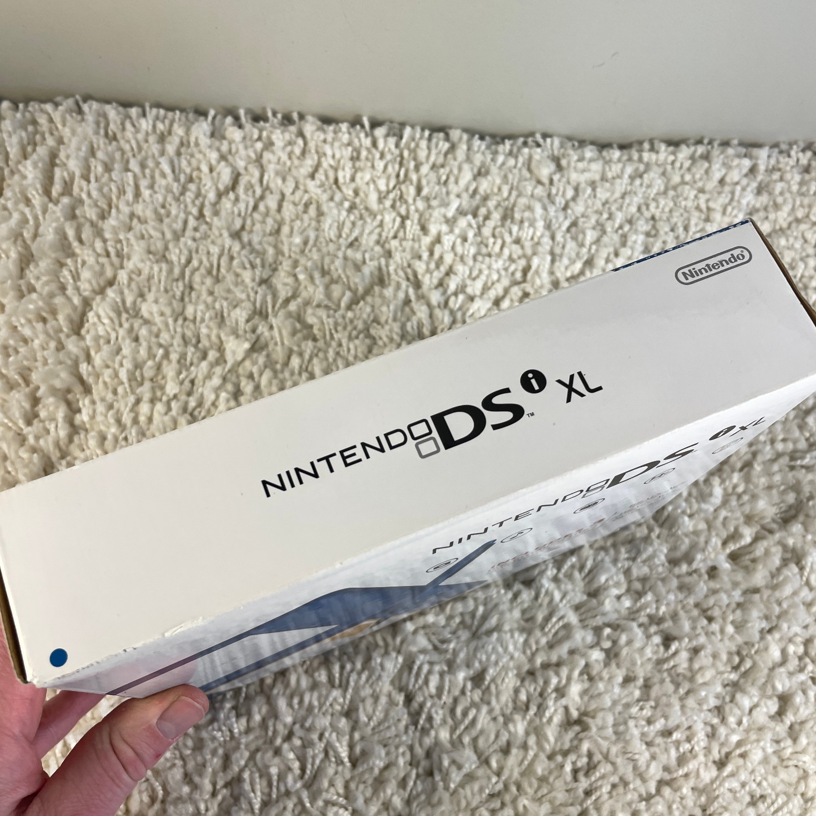 Nintendo DSi XL Midnight Blue Handheld Console System UTL-001 Complete in Box