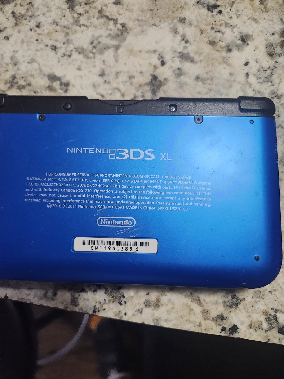 Nintendo 3DS XL Handheld System – Blue/Black