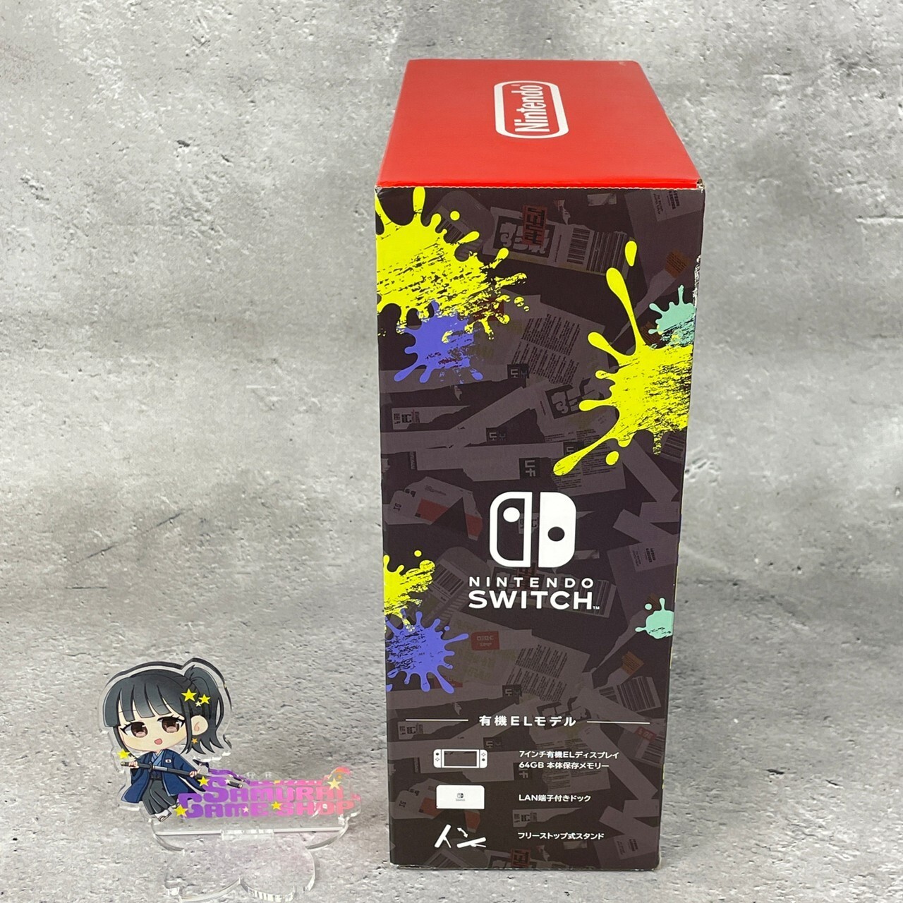 Nintendo Switch OLED Model Splatoon 3 Edition Console with Game + Pro Controller