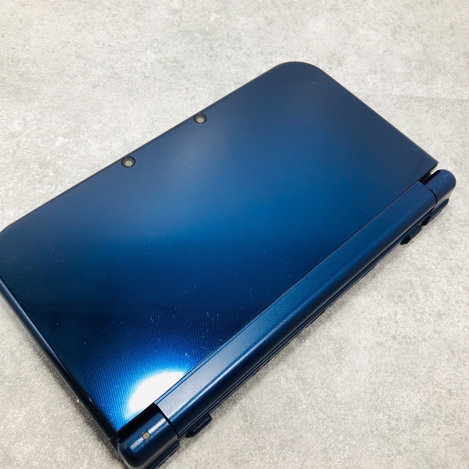 [Ex+3] Nintendo New 3DS LL XL console Metallic Blue RED-001 Japan NTSC-J 06-33