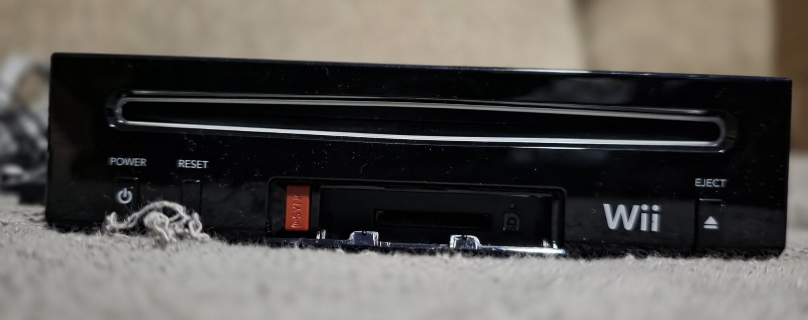 Nintendo Wii Family Console Black Original Games not included 1 extra Controller